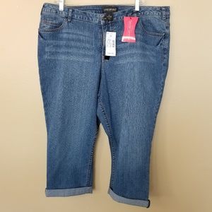 NWT LANE BRYANT Crop Jean size 20 B000.3